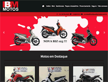 Tablet Screenshot of boutiquedasmotos.com.br